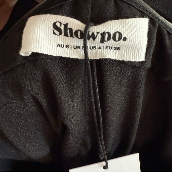 NWT SHOWPO Jessel Mini Dress Long Sleeve Cowl Corset in Burnt Out Floral 4 - Picture 13 of 16